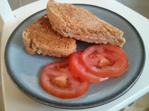 Grilled Cheese and Tomatoes
